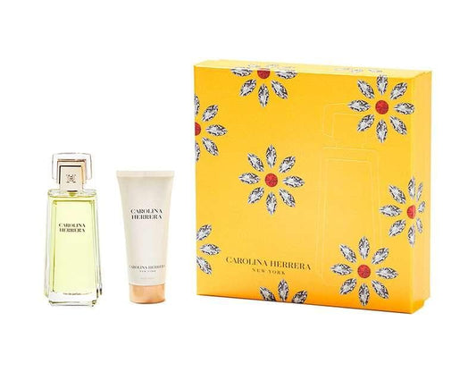 CAROLINA HERRERA 2 PCS SET FOR WOMEN: 3.4 EAU DE PARFUM + 3.4 BODY LOTION