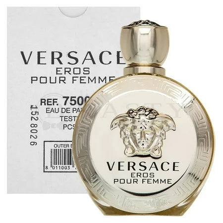 Versace  Ladies Eros pour Femme EDP Spray 3.4 oz (100 ml) (Tester)