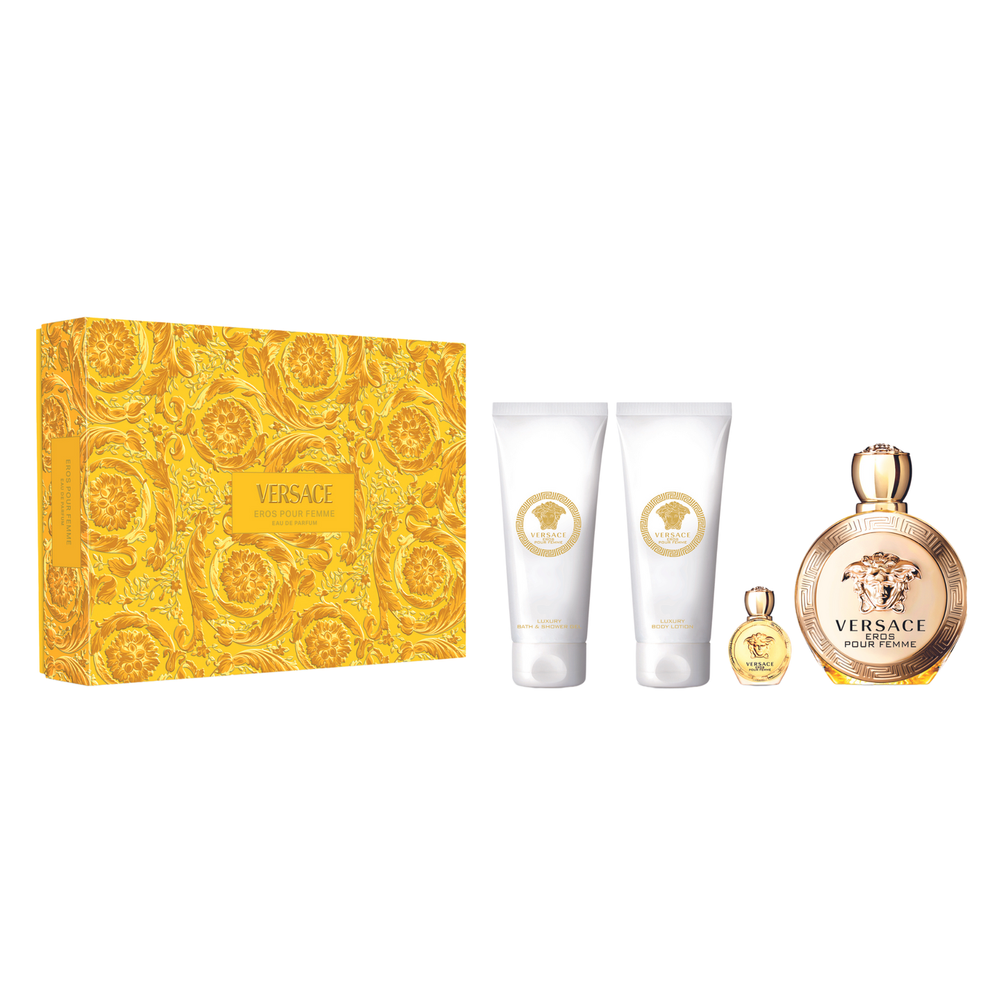 Versace Eros 4/pc set 3.4 edp