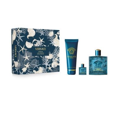 VERSACE EROS EDP SET EDP100+BSG150+EDP5 Eau de parfum Set