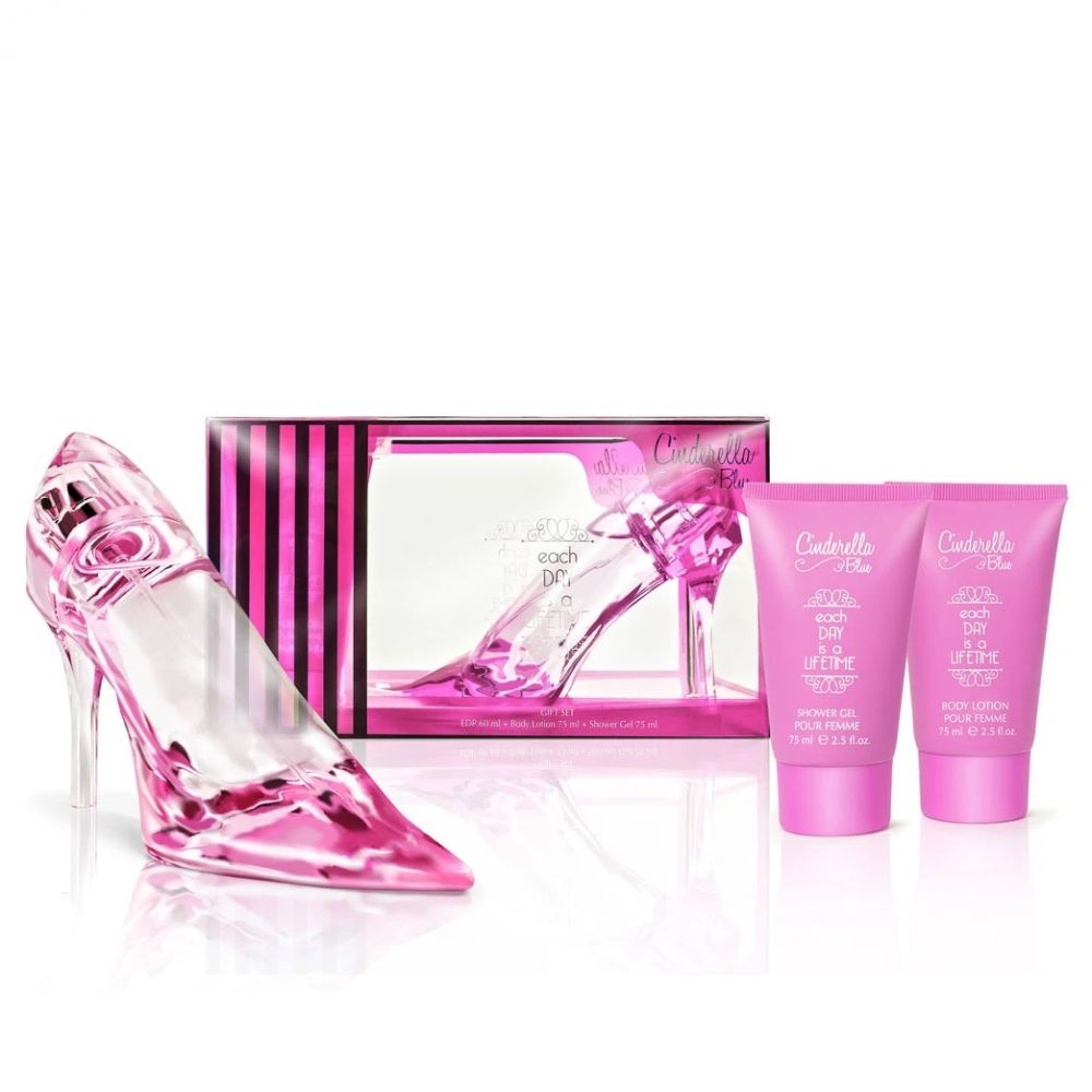 Cinderella Pink 3pcs Gift Set 2.0oz W Eau de Parfum Spray