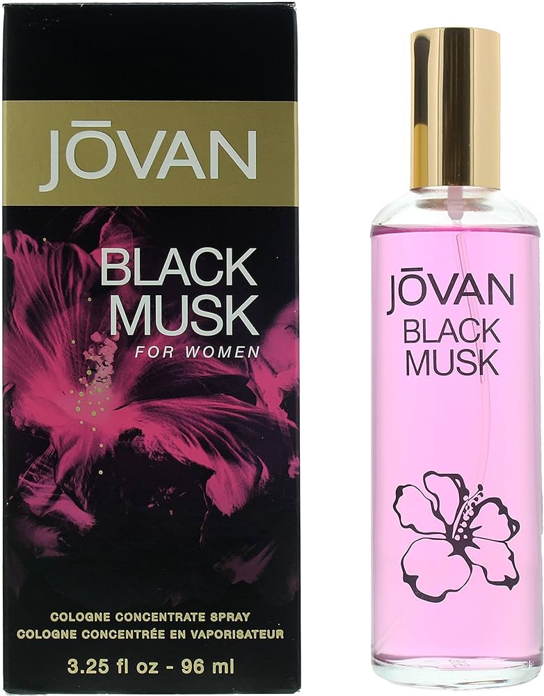 Jovan Black Musk / Cologne Concentrate Spray 3.0 oz w