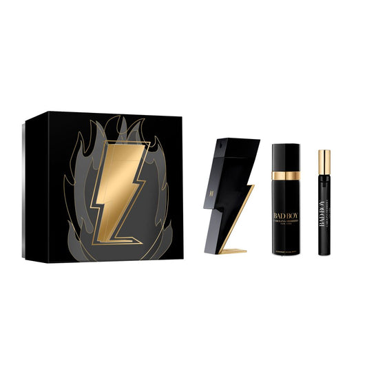 Carolina Herrera Bad Boy Eau De Toilette 3-Pcs Gift Set