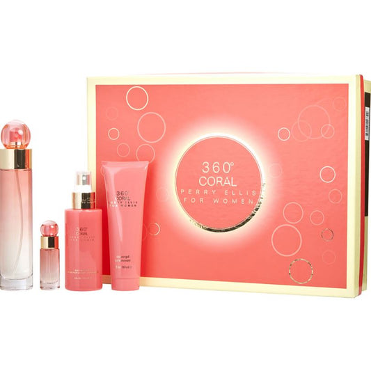 Perry Ellis Coral Gift Set For Women