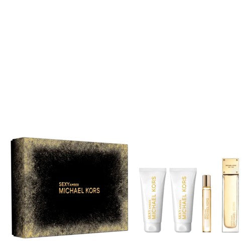 Michael Kors Sexy Amber Eau De Parfum 4-Pcs Set