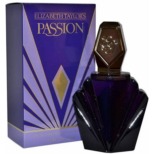 Elizabeth Taylor Passion Eau de Toilette, Perfume for Women, 2.5