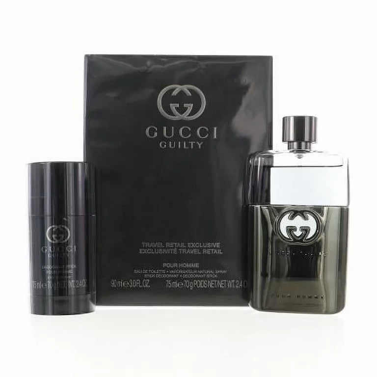 Guilty Pour Homme Gift Set 2/pc 3.0z edt