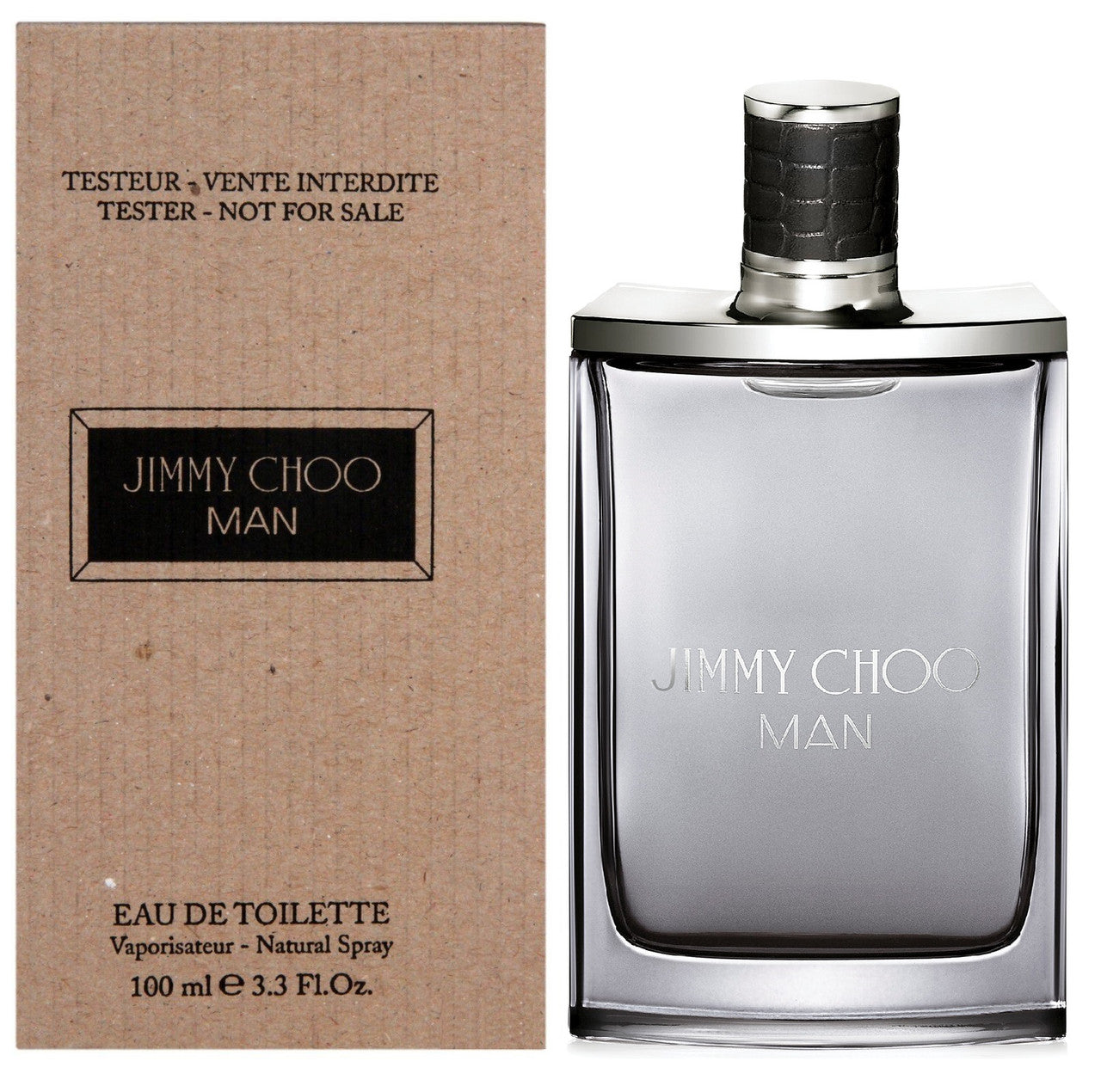 JIMMY CHOO MAN TESTER 3.4 EAU DE TOILETTE