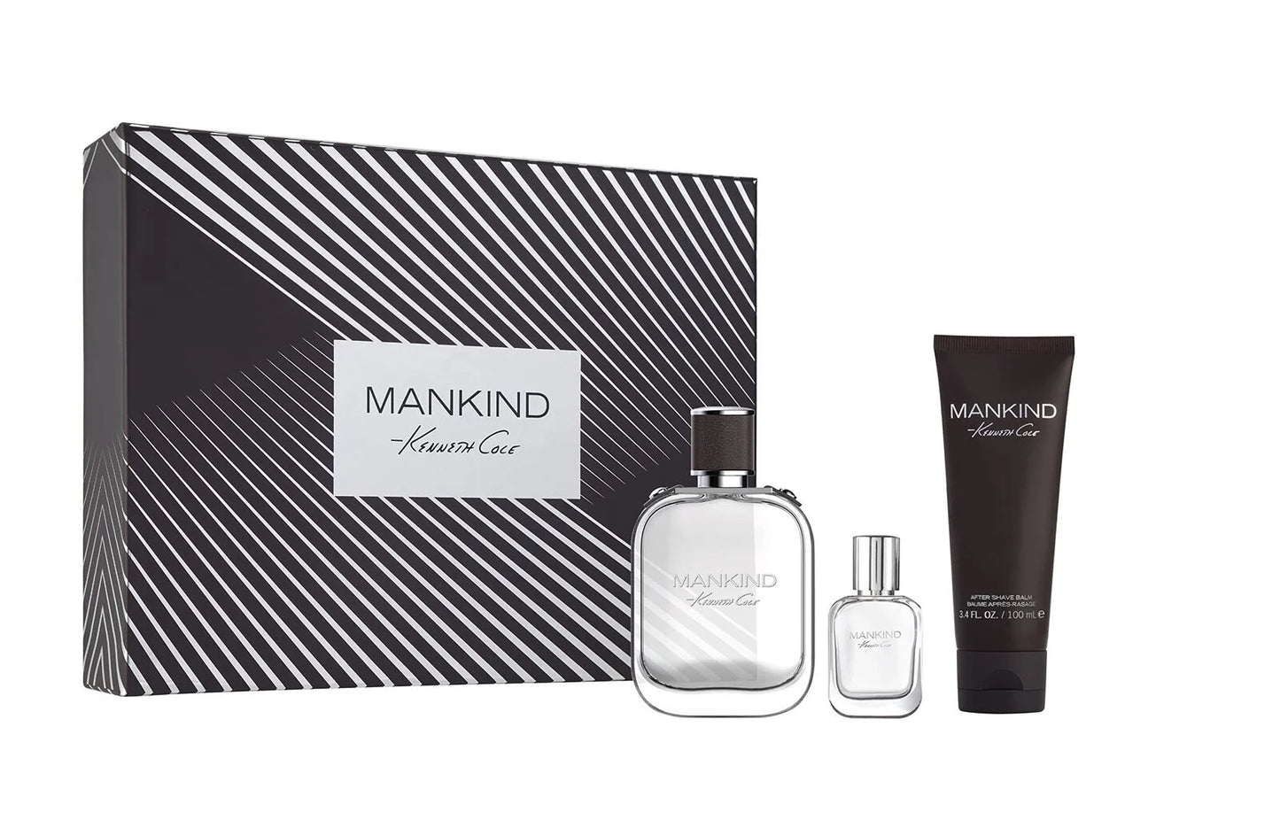 Kenneth Cole Mankind Gift Set Set for Men 3 Piece 3.4oz EDT