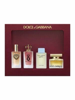 DOLCE & GABBANA  4 PCS MINI SET FOR WOMEN