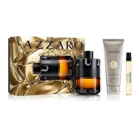 AZZARO THE MOST WANTED PARFUME 3/PC