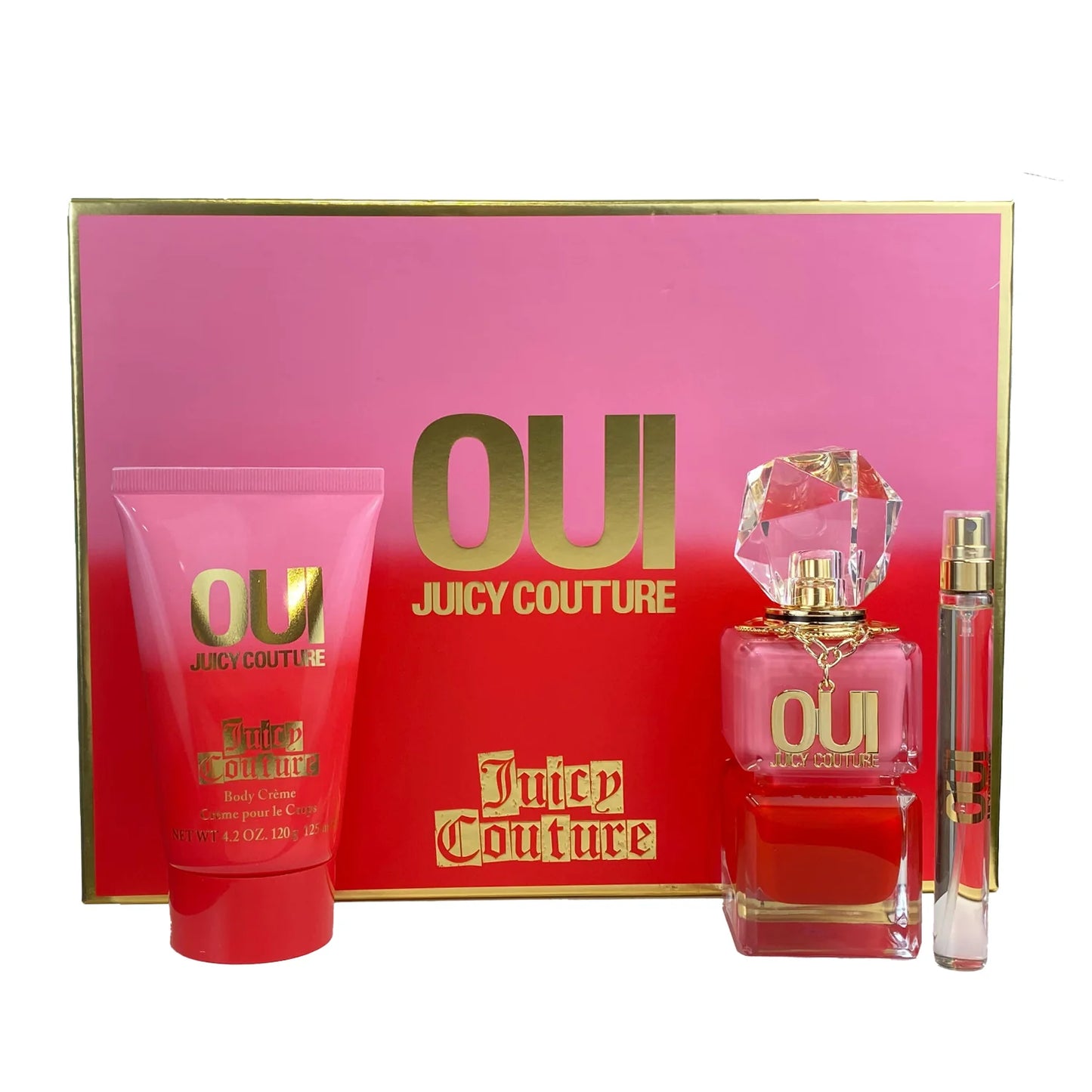 Oui Juicy Couture Perfume 3 Pc. Gift Set for Women by Juicy Couture