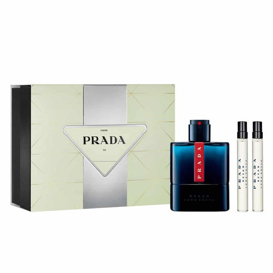 Prada Fragrances Luna Rossa Ocean 100ml EDT+ 10ml +10ml EDT