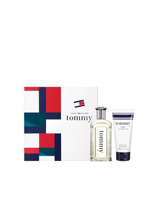 TOMMY BOY 2 PCS SET: 3.4 EAU DE TOILETTE SPRAY + 3.4 BODY WASH