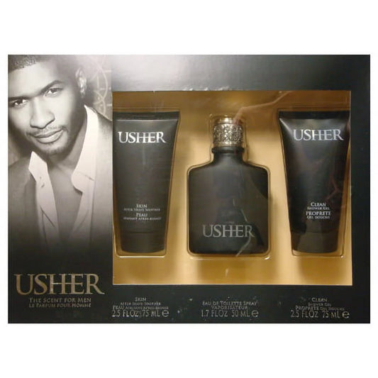 Usher For Men Cologne 3 Pcs Gift Set - 1.7 oz