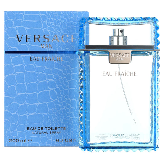 Man Eau Fraiche Eau de Toilette Spray, 6.7 by Versace