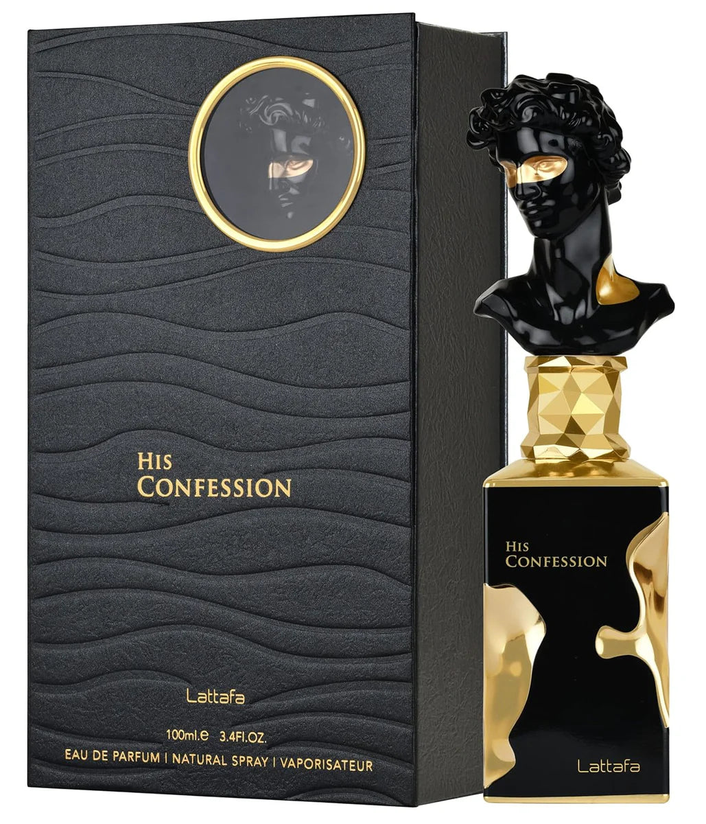 Lattafa His Confession EDP Spray 3.4 oz