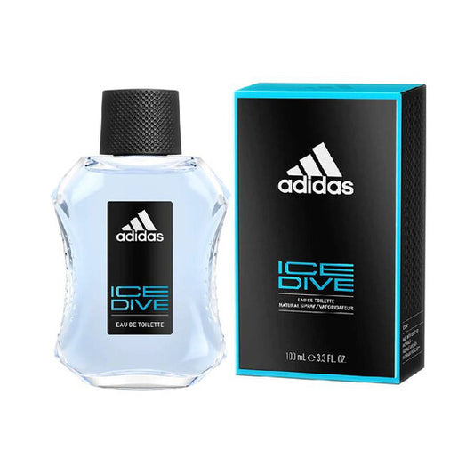 Adidas Men's Ice Dive EDT Spray 3.4 oz
