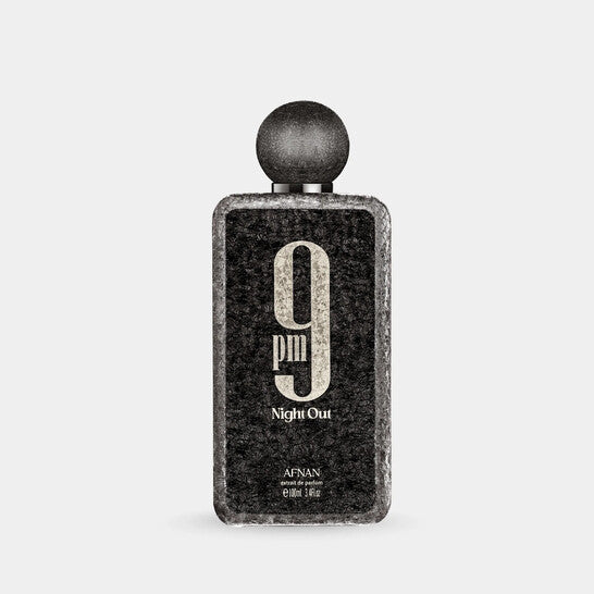 Afnan Unisex 9 PM Night Out Extrait de Parfum Spray 3.4 oz