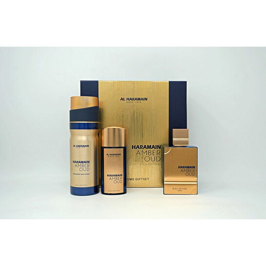 Al Haramain Unisex Amber Oud Bleu Gift Set