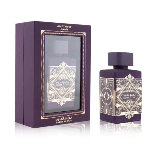 Lattafa Bade'e Al Oud Amethyst EDP Spray 3.38 oz