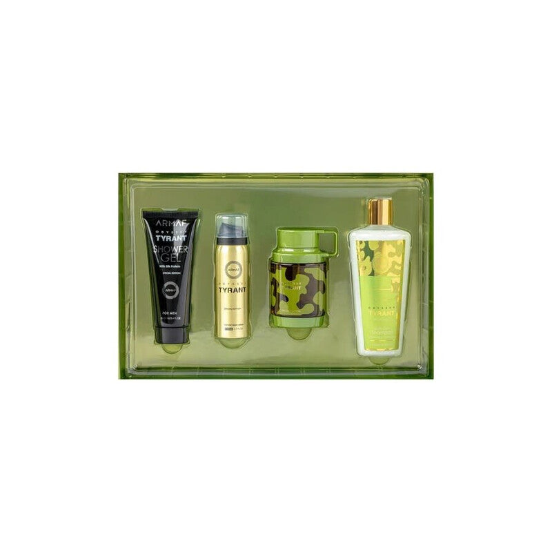 Armaf Men's Odyssey Tyrant Special Edition 4pcs EDP Gift Set Fragrances