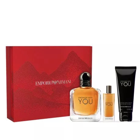 Giorgio Armani Emporio Armani Stronger With You Eau de Toilette 100ml Gift Set