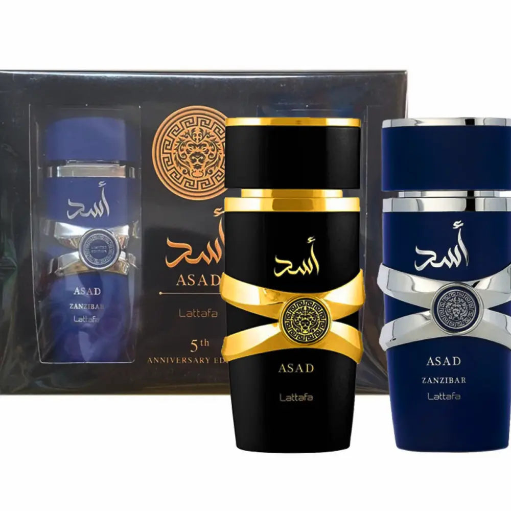 Lattafa Unisex Asad Set Gift Set