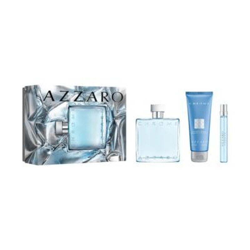 Azzaro  Chrome 3pcs EDT Gift Set