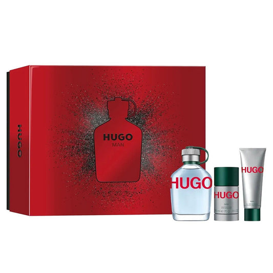 Hugo Boss Hugo Man Eau De Toilette 3 Pcs Set