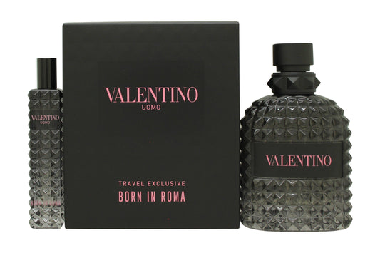 Valentino Born in Roma Uomo Gift Set 100ml EDT + 15ml EDT