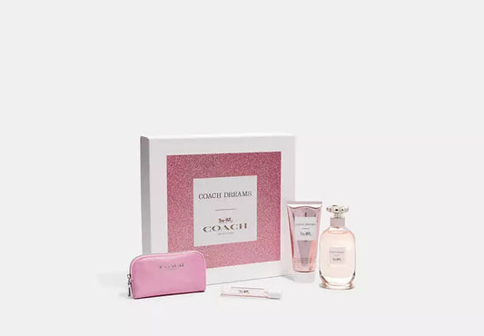 Coach Dreams Live Yours Eau De Parfum 4 Piece Gift Set