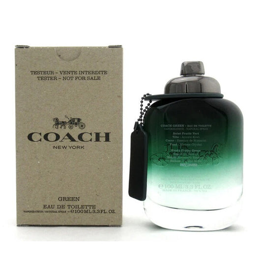 Coach  Men's Green EDT 3.4 oz (Tester)