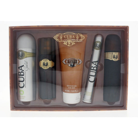 Cuba  Men's Gold Gift Set Fragrances