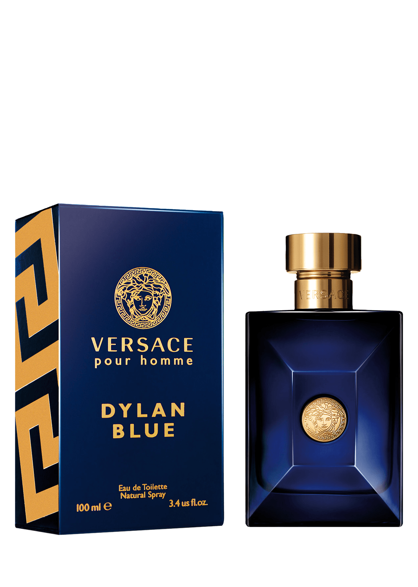 Versace Dylan Blue by EDT Spray 3.4 oz