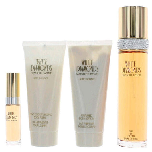 Elizabeth Taylor Ladies White Diamonds Gift Set