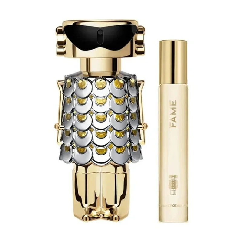 PACO FAME TRAVEL SET 2.7oz EDP SP+20ml EDP SP (L)