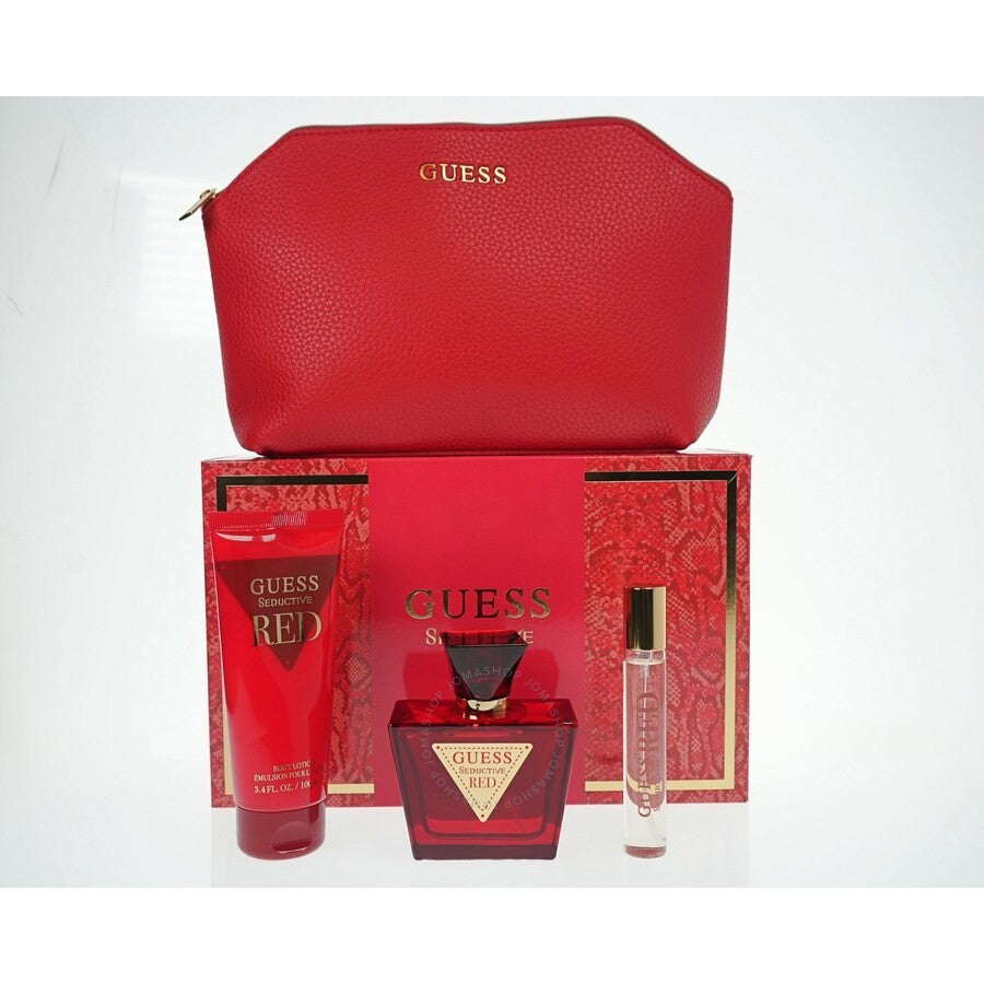 GUESS SEDUCTIVE RED(W)(H/B)(LI FREE)4PC 2.5