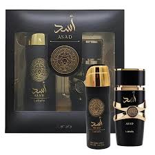 Lattafa Men's Asad 2 Pcs EDP Gift Set Fragrances