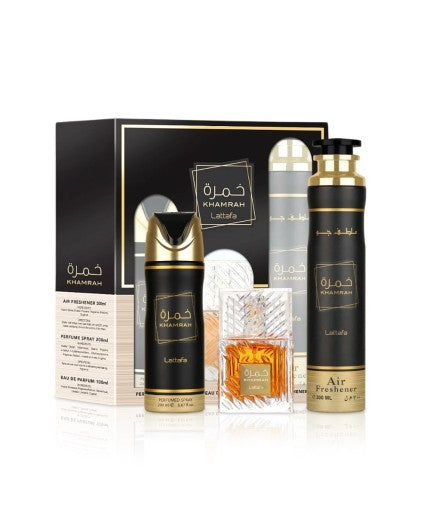 Lattafa  Unisex Khamrah Gift Set