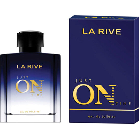 La Rive  Men's Just On Time EDT Spray 3 oz Fragrances