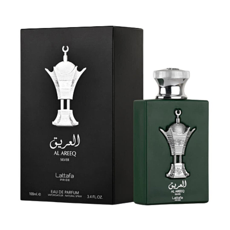 Lattafa  Al Areeq Silver EDP 3.4 oz Fragrances
