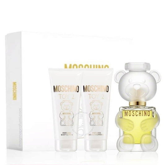 Ladies Toy 2 Gift Set Fragrances 1.7 oz w/ shower gel 1.7 oz and body lotion 1.7 oz by MOSCHINO