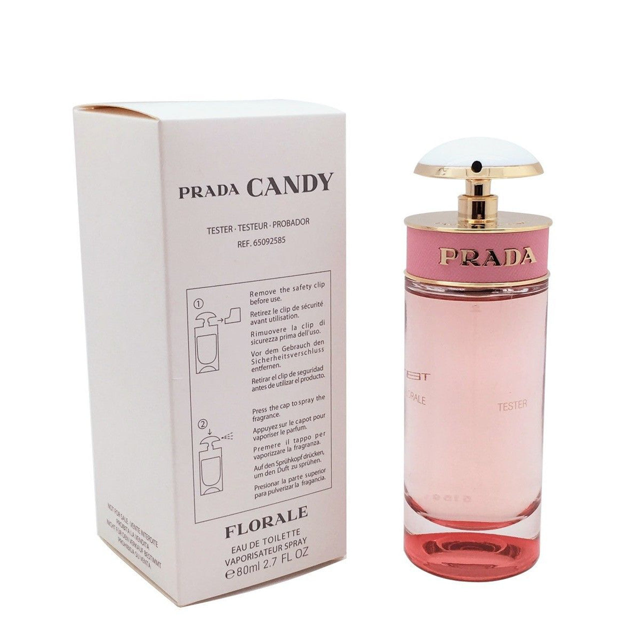 Prada Candy Florale EDT Spray 2.8 oz (Tester