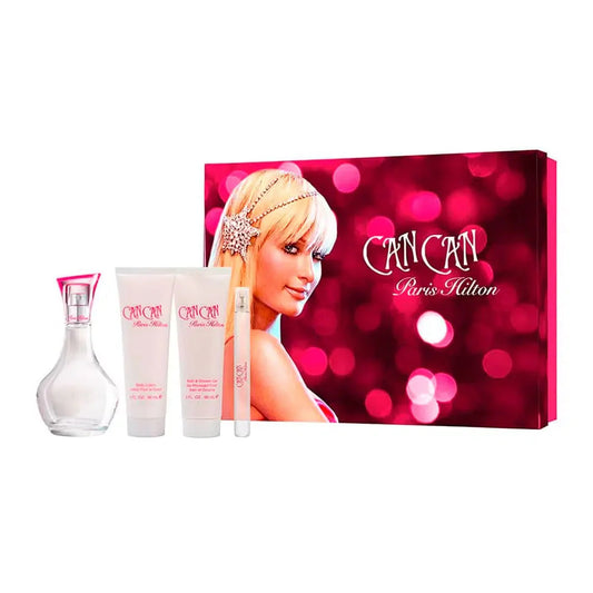 Paris Hilton Can Can Women's 4-Piece Eau de Parfum Gift Set