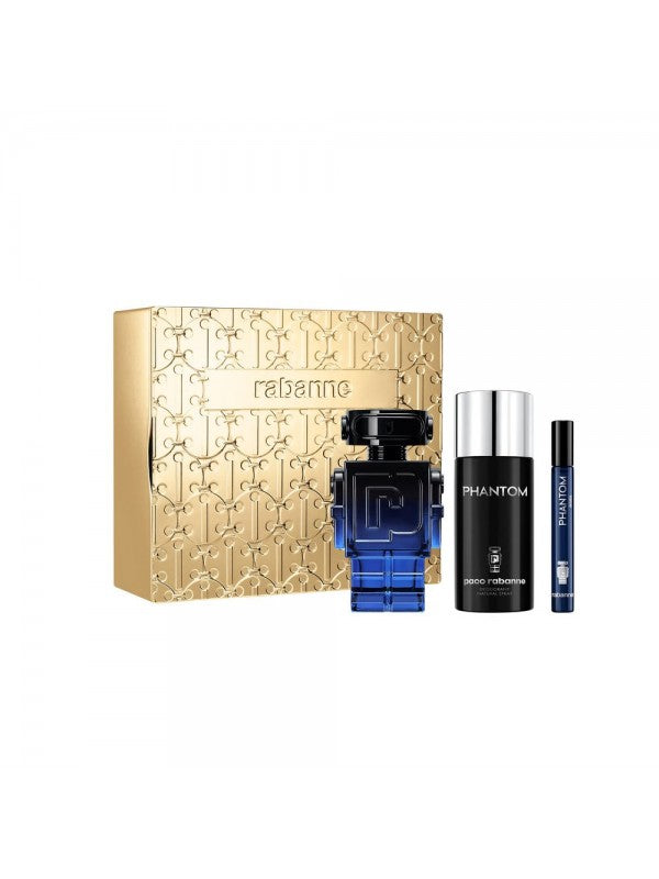 Paco Rabanne Men's Phantom Intense Gift Set