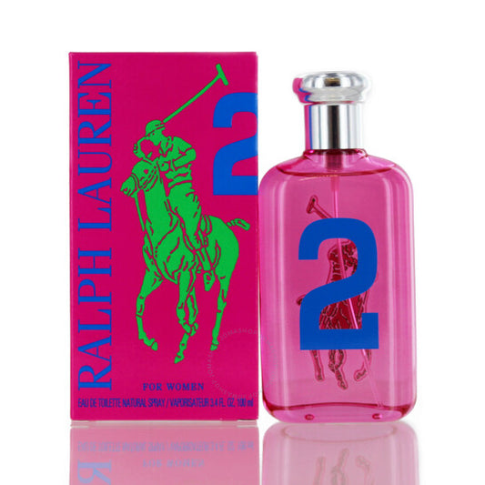 Ralph Lauren Polo Big Pony 2 / EDT Spray (pink) 3.4 oz (