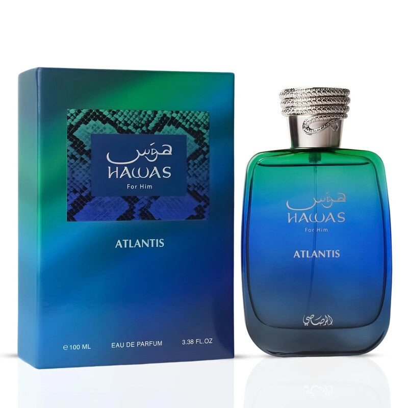 Rasasi  Hawas Atlantis EDP Spray 3.38 OZ