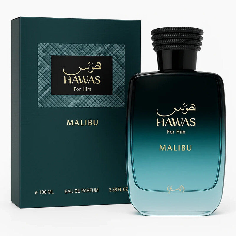 Rasasi  Hawas Malibu EDP Spray 3.4 oz