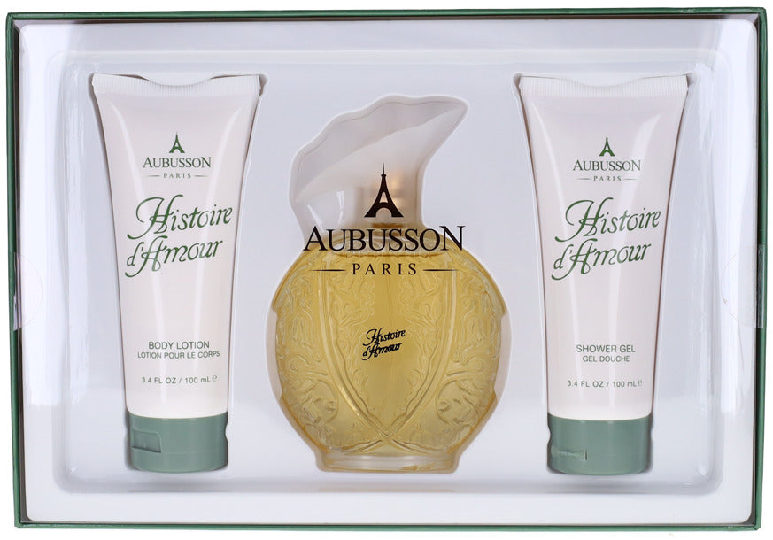 Aubusson Histoire DAmour by for Women - 3 Pc Gift Set